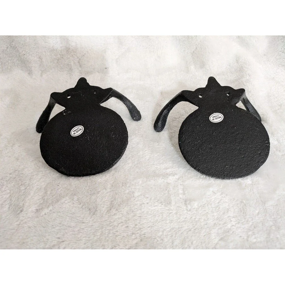 His & Hers Cast Iron Hanging Hooks
